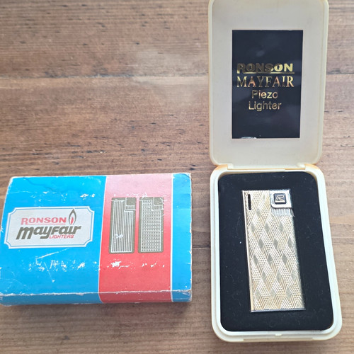 Ronson piezo electric metal - ronson,