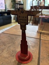 Lionel Train Stop Sign