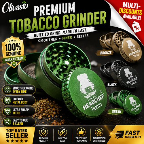 Headchef tekno 60mm metal - 60mm, herb