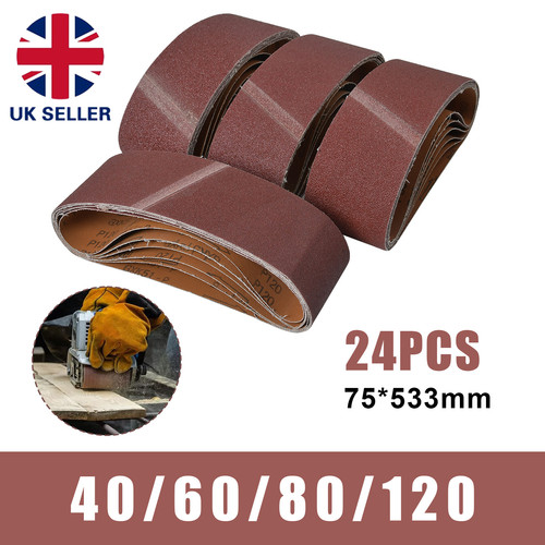 Pack sanding belts - 24,
