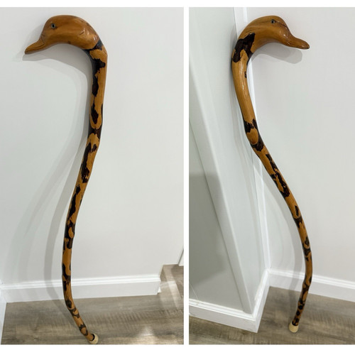 Rare unique duck head hand - head,