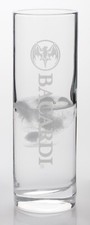 Bacardi Tall Glass New & Rare