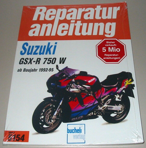 Repair manual suzuki gsx 750 - gsx-r,
