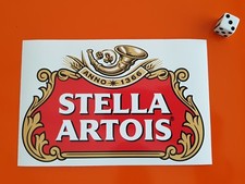 STELLA ARTOIS Sticker Decal Beer Window,bar,bumper 150mm x 95mm 