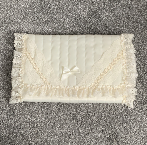 Ivory lacy nightdress case