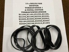 10 X Vintage Hoover Turbopower