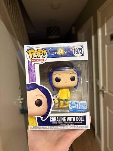 Funko pop coraline with - coraline, doll