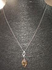 Xuping Necklace Orange Pendant