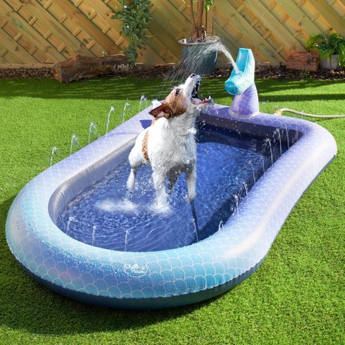 Pet splash pool foldable - pet,