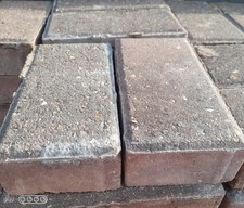 Brindle Driveway/Patio paviers (c650) - 200 x 100 x 50mm - COLLECTION ONLY.