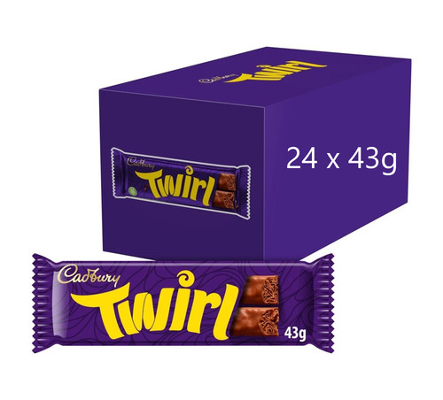 Cadbury twirl chocolate bars - cadbury's,