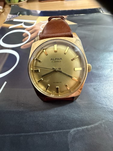 Vintage alpha mechanical - alpha,