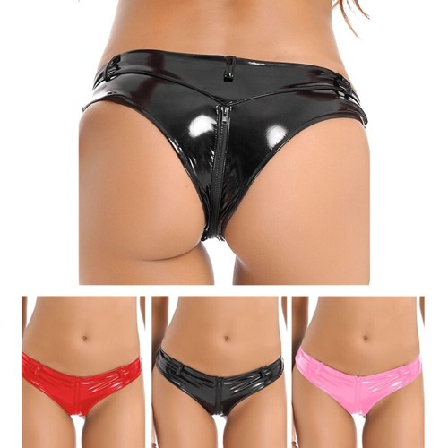 Womens pvc leather booty - uk,