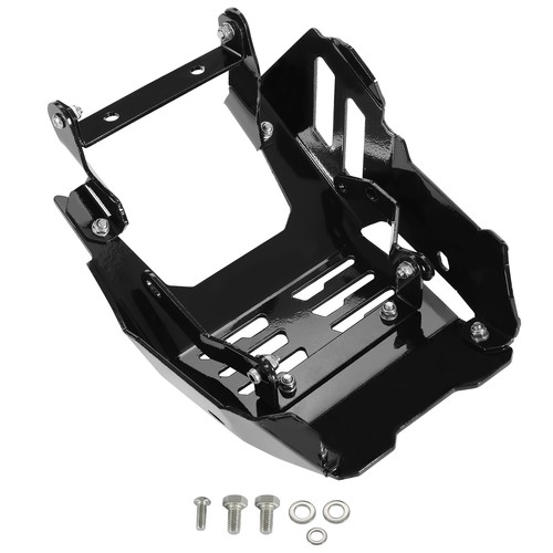 Black front skid plate - black,