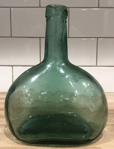 Vintage green aqua - aqua, demijohn