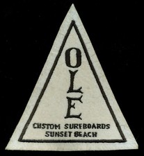 OLE Custom Surfboards Sunset