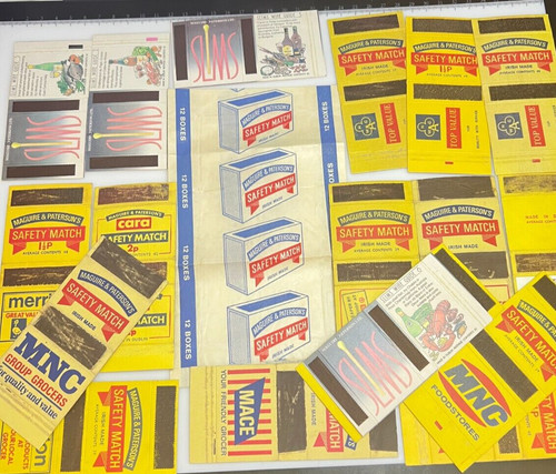 Vintage irish matchbox - vintage,