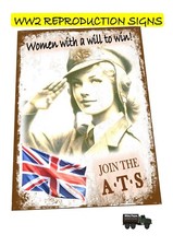 WW2 ATS recruitment poster