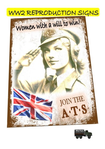 Ww2 ats recruitment poster - ww2,