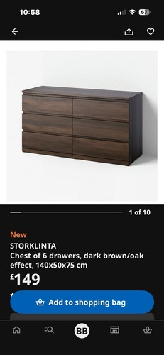 Ikea chest drawers - drawers,, brand