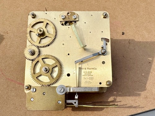 Vintage franz hermle clock - vintage,