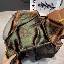 New Men Silk Scarf Vintage