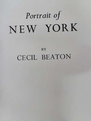 Portrait new york cecil - york, by