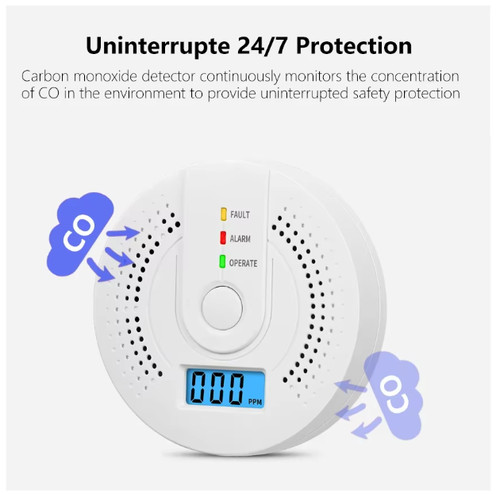 Carbon monoxide detector - monoxide,