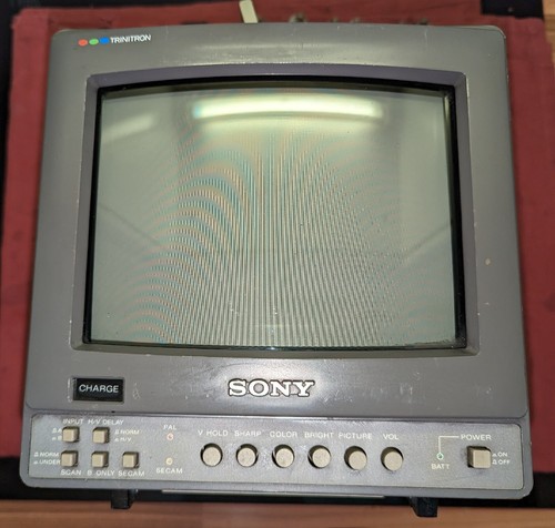Sony crt pvm - sony, trinitron
