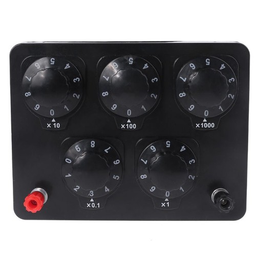 Decade resistance box - resistance,