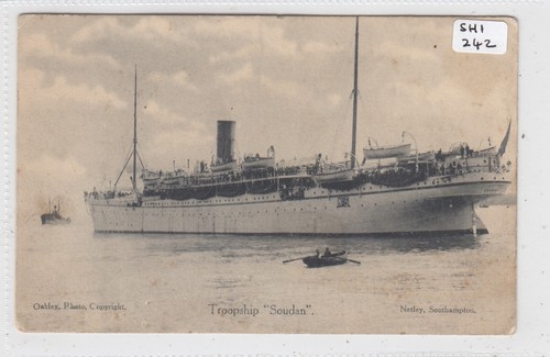 Soudan a troopship - ,
