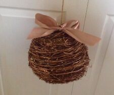 Decorative Large Weaved Wood Ball Ornamental xxxx