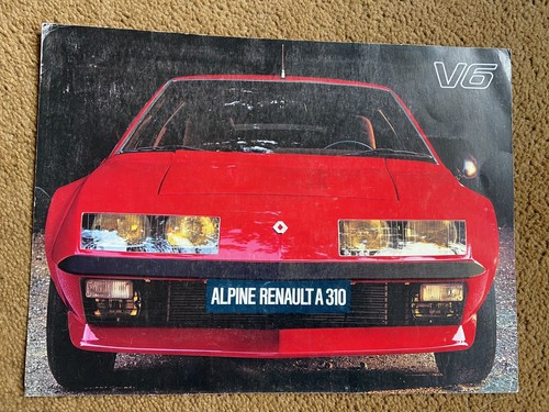 Renault alpine a310 sales - a310, v6