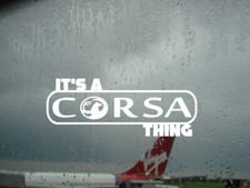  It's a Corsa thing- For