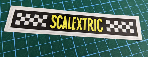 Scalextric 1960s sticker - scalextric,