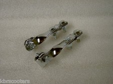2 CHROME TWISTED MIRROR