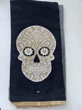 Pack Of 2 Skull Print Tea Towels - Ideal For Your Halloween Party