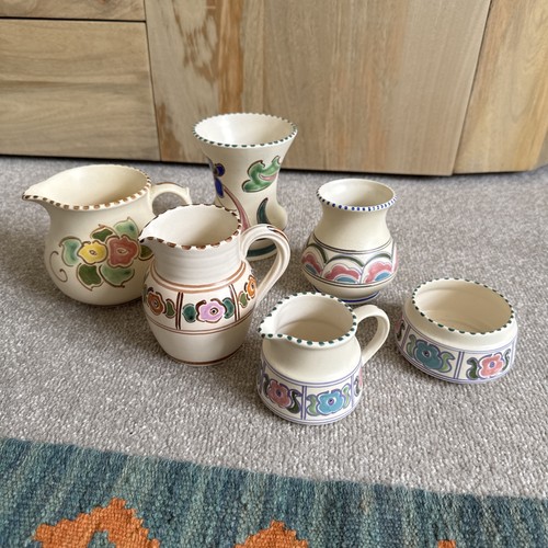 Small lot honiton - if, pottery