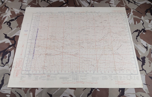 Ww2 british army map - map, the