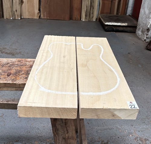 Obeche piece guitar body - guitar,