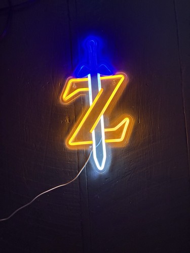 Zelda neon led wall - led, sign