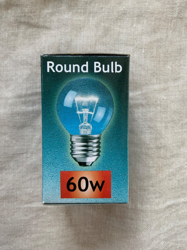 Clear golf ball bulbs - 6, |