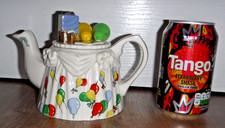 Paul Cardew H. Samuel Birthday Table Ceramic Teapot ~ Excellent