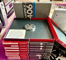 Empty Tape Spool Storage Box Reel to Reel Tape Storage 10.5 inch spools (EACH)