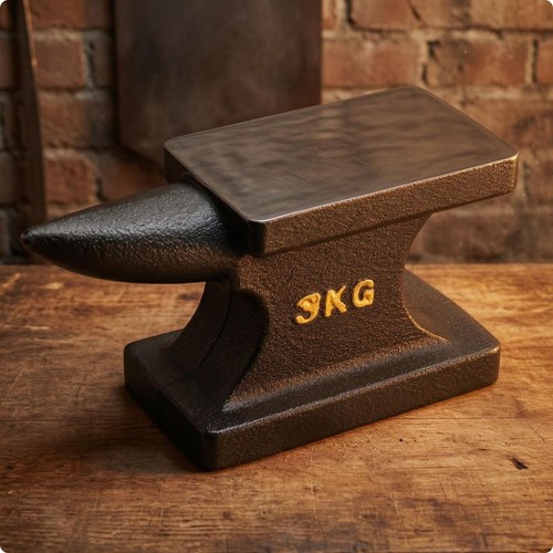 Tapered end anvil polished - anvil,