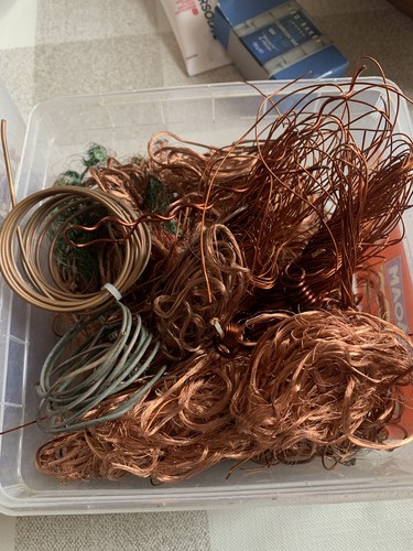 Scrap copper wire - 1.85, arts
