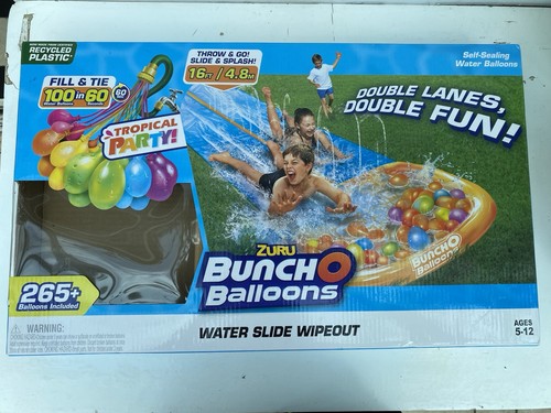 Double lane water - lane, slide