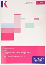 CIMA E1 Organisational