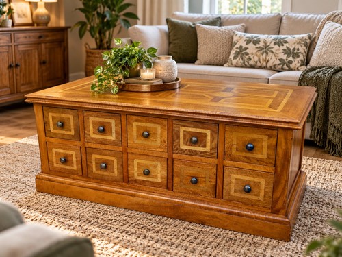 Vintage double sided oak - double-sided,