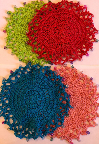 Beaded jug cover - beaded,